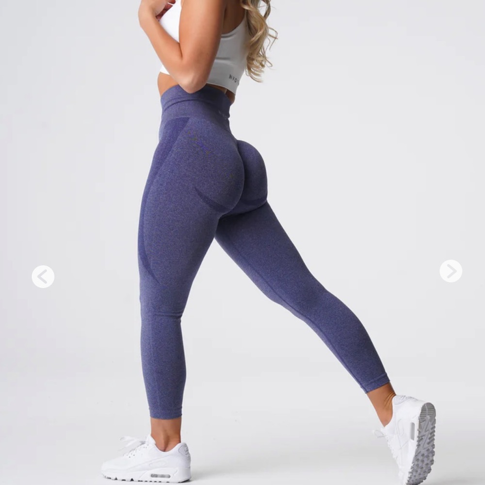 NVGTN contour seamless leggings indigo